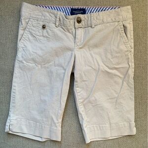 American Eagle Outfitters Bermuda Shorts Light Khaki Favorite Short Size 4